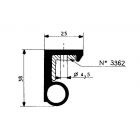 Fermod deurrubber 3350